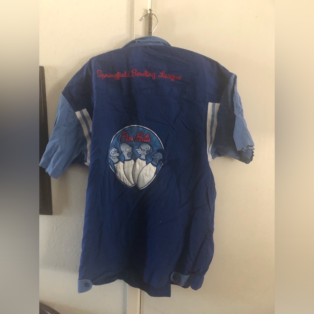 2002 The Simpsons Bowling Shirt- 779 $65 or $60 w/offer